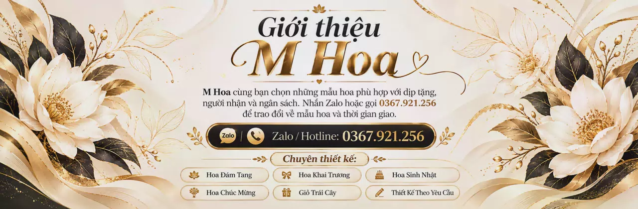 Ảnh bìa Shop hoa tươi Xã Vĩnh Thạnh Trung An Giang - Cùng bạn gửi lời cảm ơn